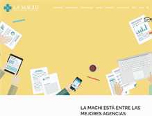 Tablet Screenshot of lamachi.com